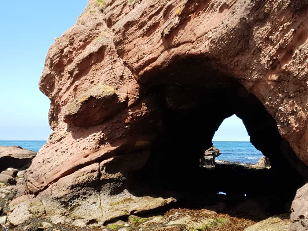 The caves at Aberdour