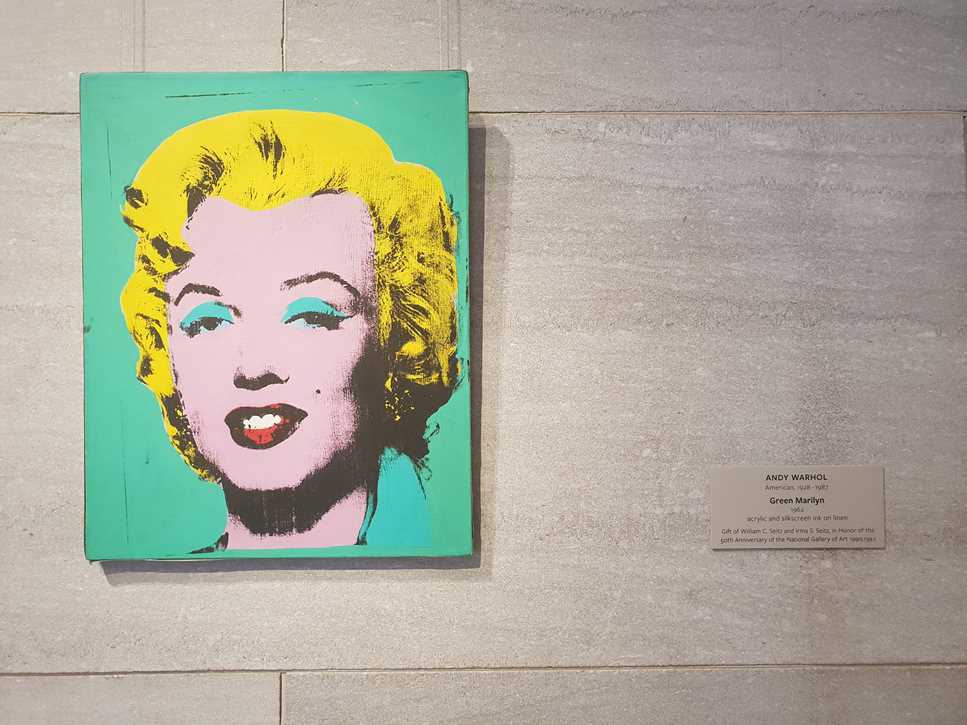 Warhol's picture of Marilyn Monroe