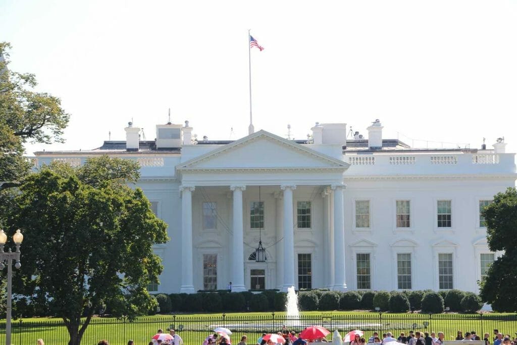 First time in Washington DC at The Whitehouse