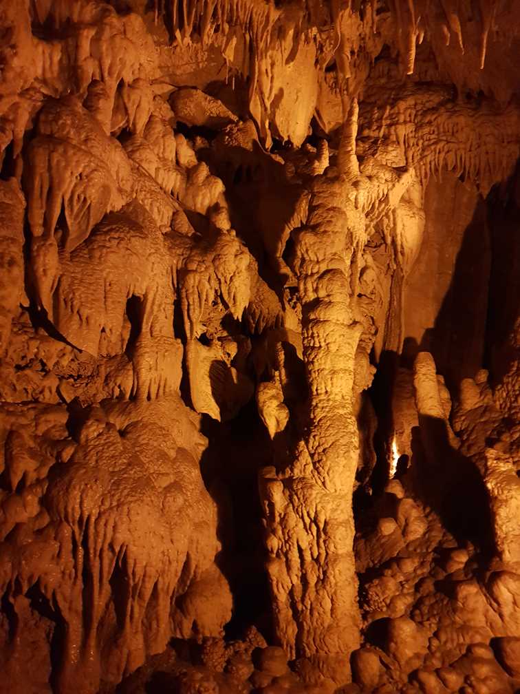 Inside Mammoth Cave National Park in Kentucky