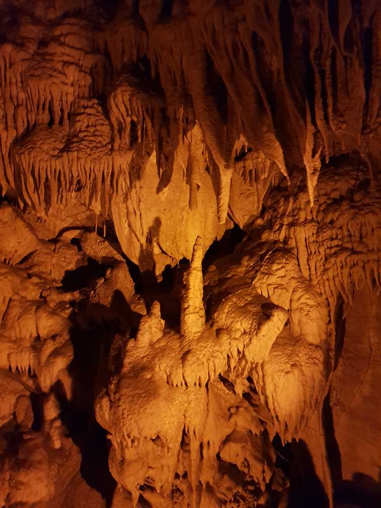 In Mammoth Cave, Kentucky
