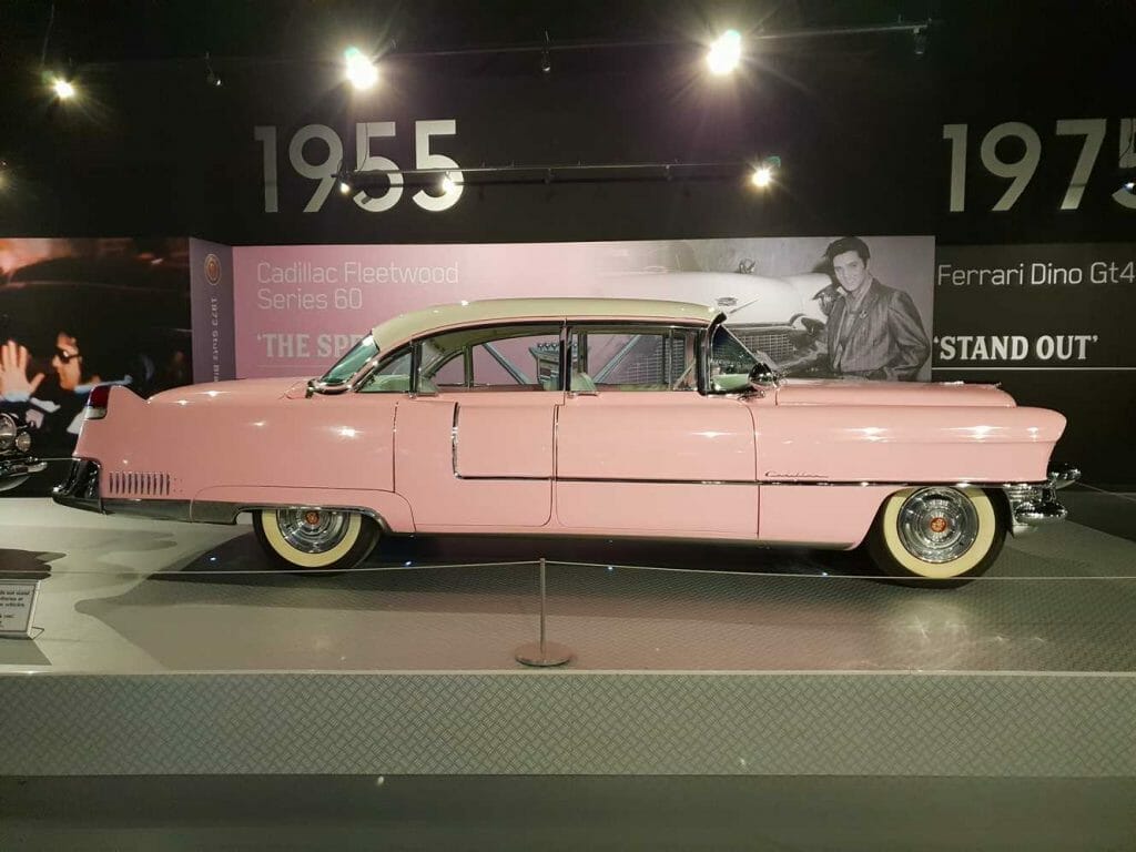 Elvis' pink caddy