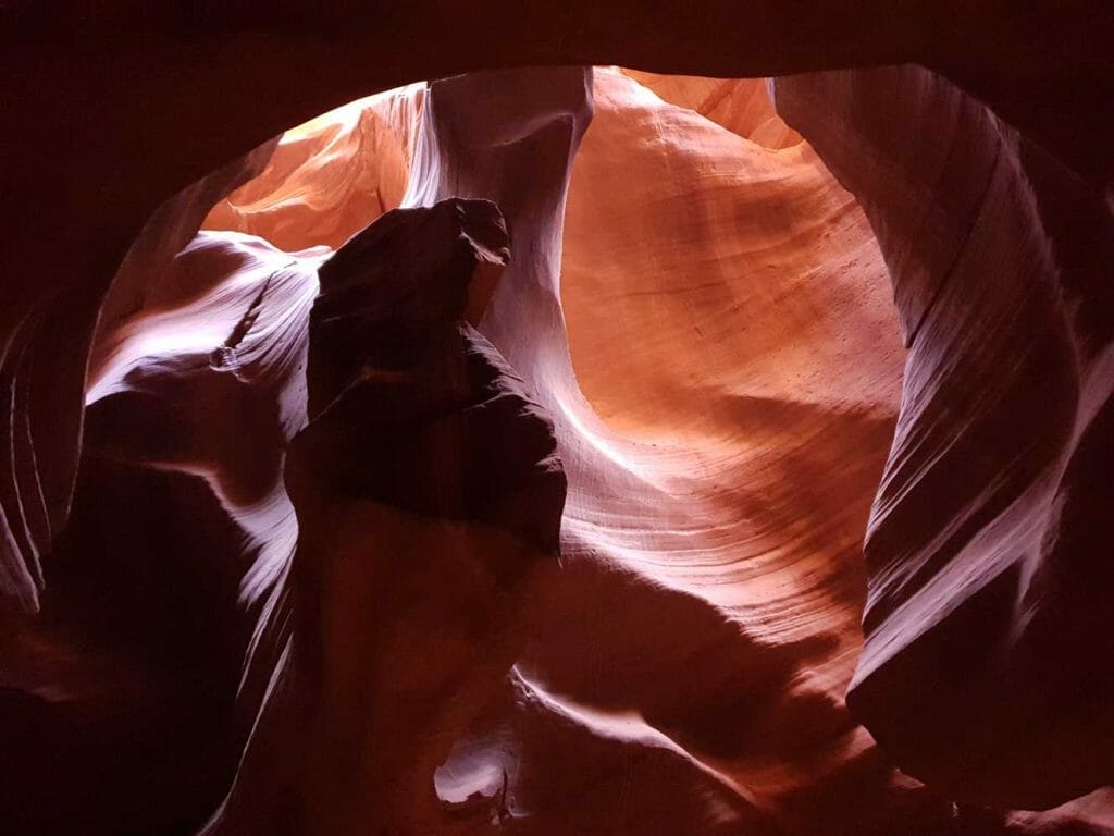 Picture from a tour of Antelope Canyon