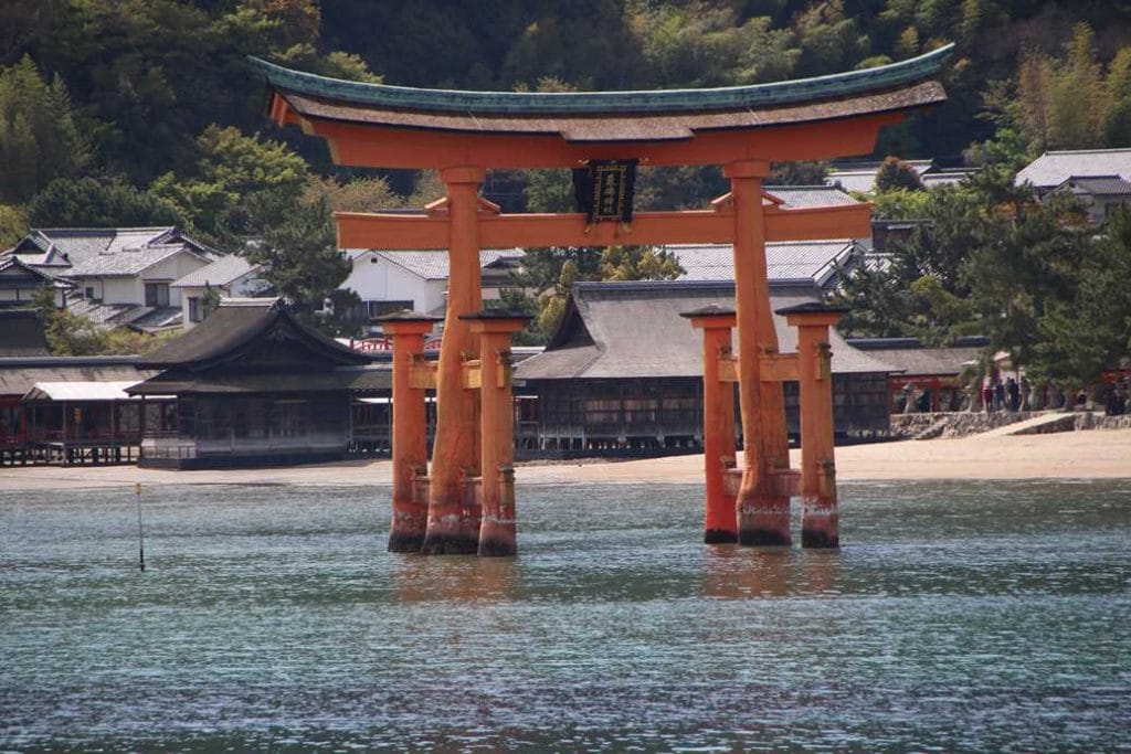 Picture of the Torii Gate on Miyajima