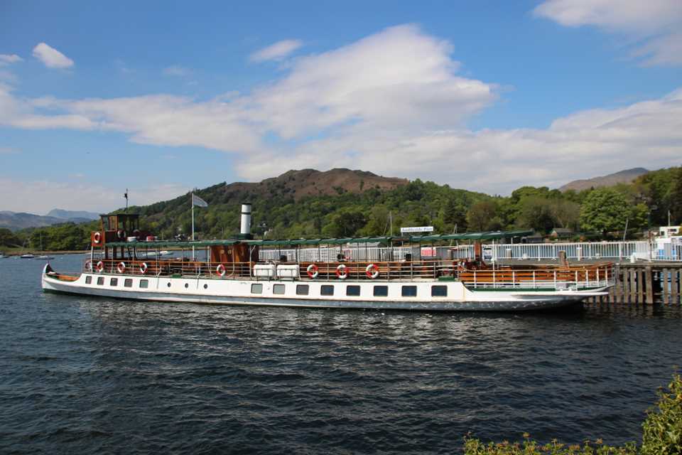 A trip on a Windermere steamer is a must on one day in the Lake District