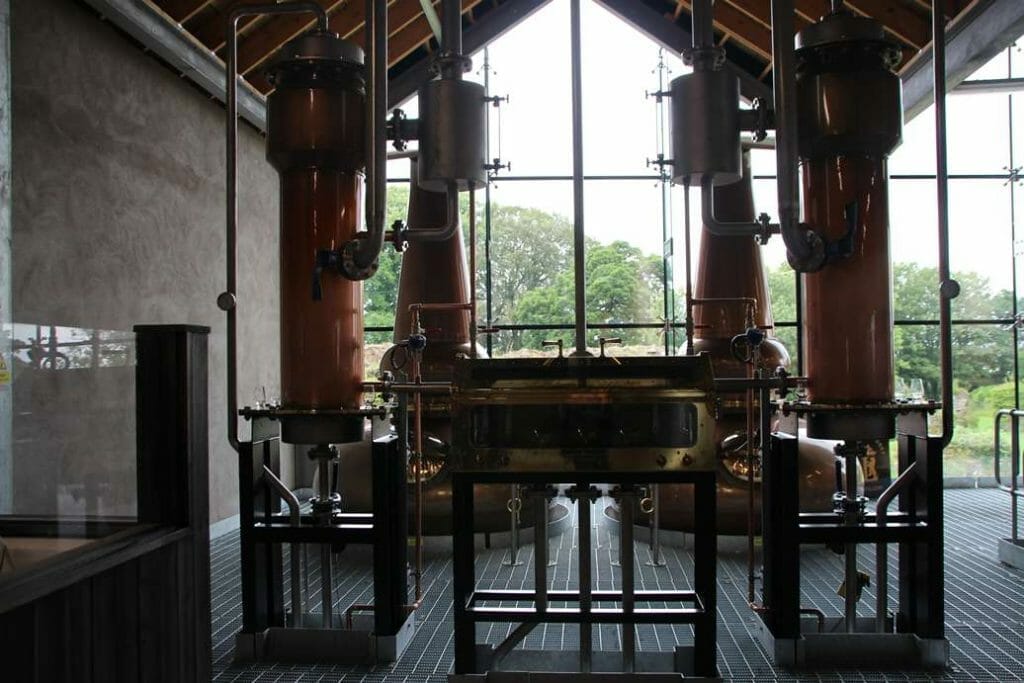 Copper stills and the spirt safe