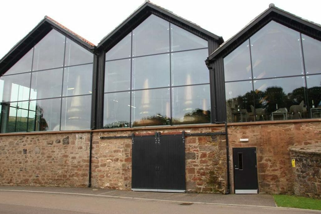External view of Lindores Abbey Distillery