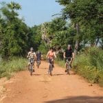 Cambodia by bike group