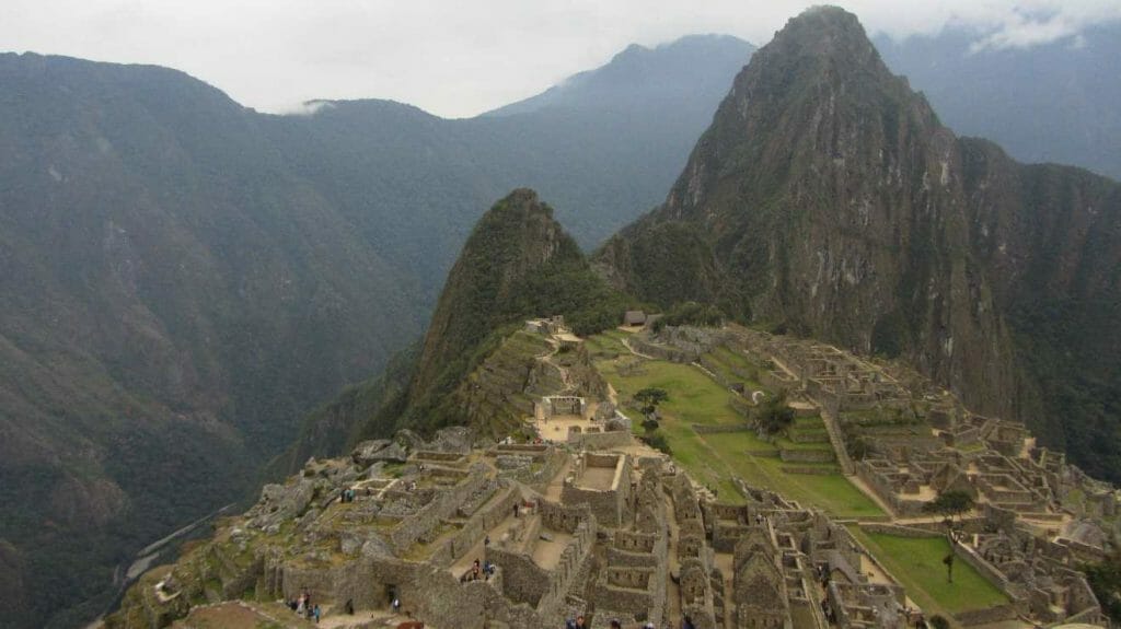 Overview of Machu Picchu