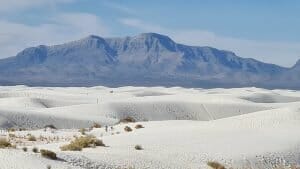 View over White Sands