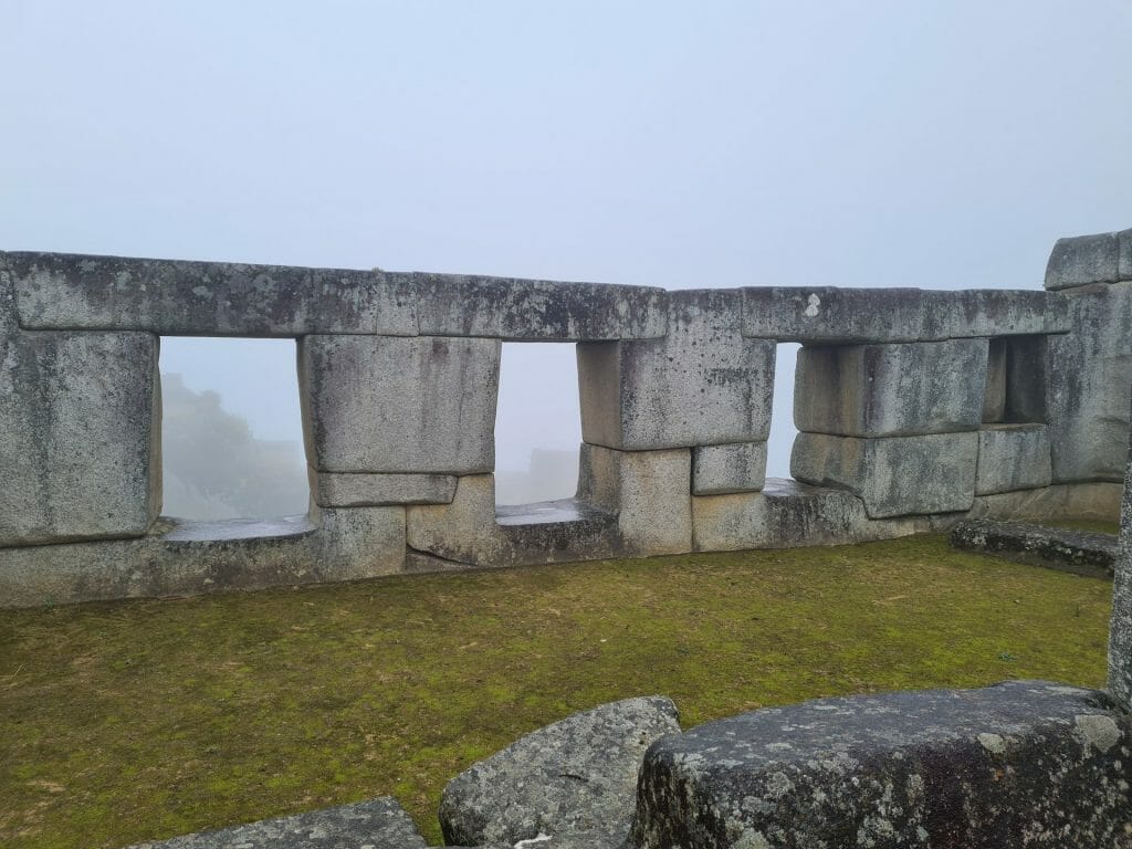 The three windows at Machu Picchu