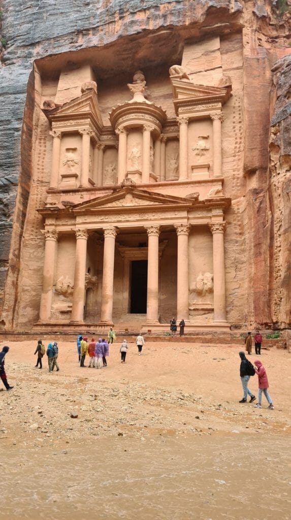 The Treasury inside Petra
