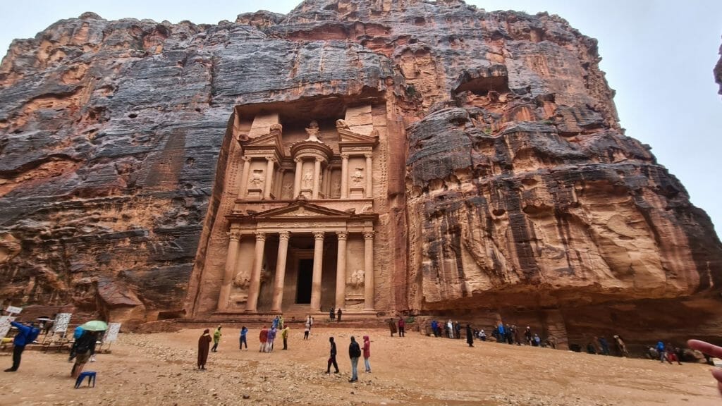  The Treasury inside Petra