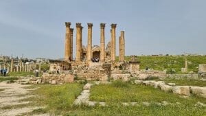 The Temple of Artemis in the ruins of Jerash