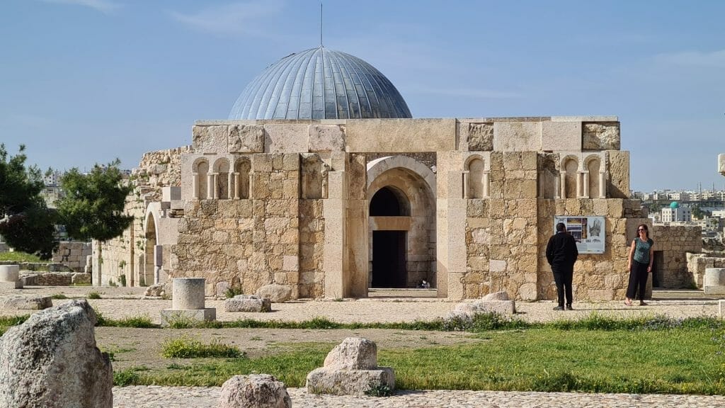 Domed building in Umayyad Palace